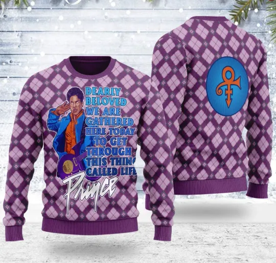 Discover Prince Christmas Ugly Sweater