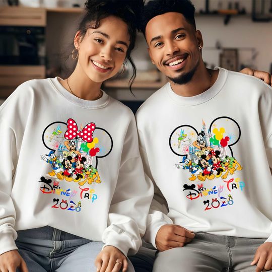 Discover Disney Trip 2026 Sweatshirt, Family Disney Clothing, Disney Mickey Minnie Vacation Hoodie, Disneyland 2026 Sweatshirt, Disney Trip Hoodie