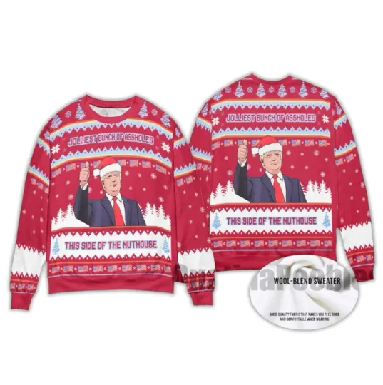 Discover Trump 2025 Its Beginning To Look A Lot Like You Miss Me Ugly Sweater