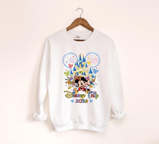 Discover Disney Trip 2026 Sweatshirt, Family Vacation 2026 Sweater, Disney Couple Hoodie, Family Vacation Hoodie, Family Disney Trip Sweater