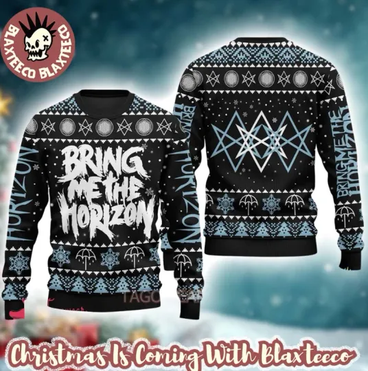Bring Me The Horizon Big Logo Ugly Christmas Sweater