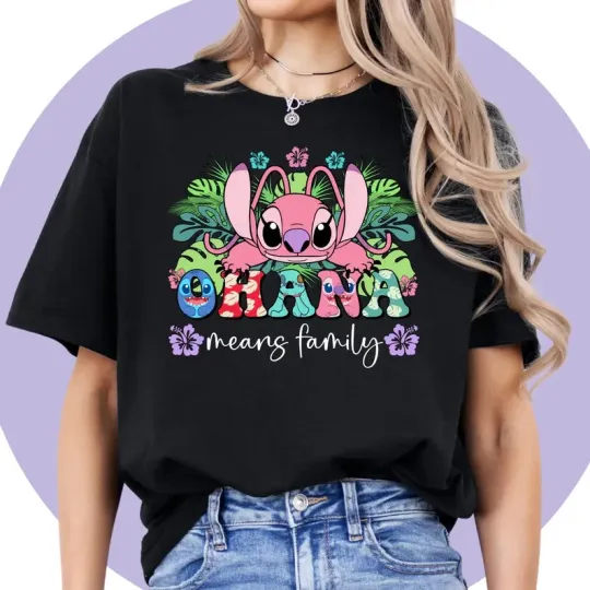 Discover Disney Lilo And Stitch T- Shirt Unisex