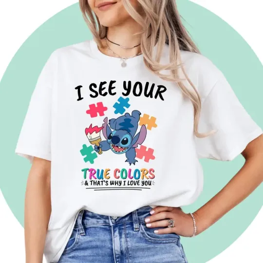 Discover Disney Stitch  T- Shirt Unisex