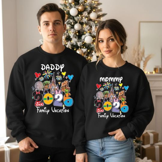 Discover Personalized Disney Family Trip 2026 Sweatshirt, Best Day Ever Castle Hoodie