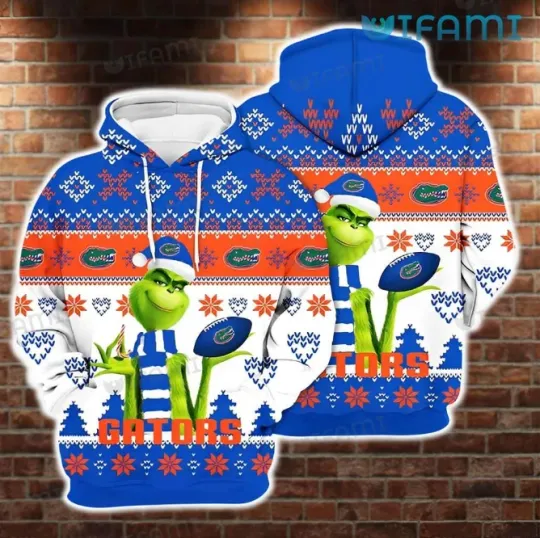 Florida Gators Hoodie 3D The funny character Football Christmas Gators Gift