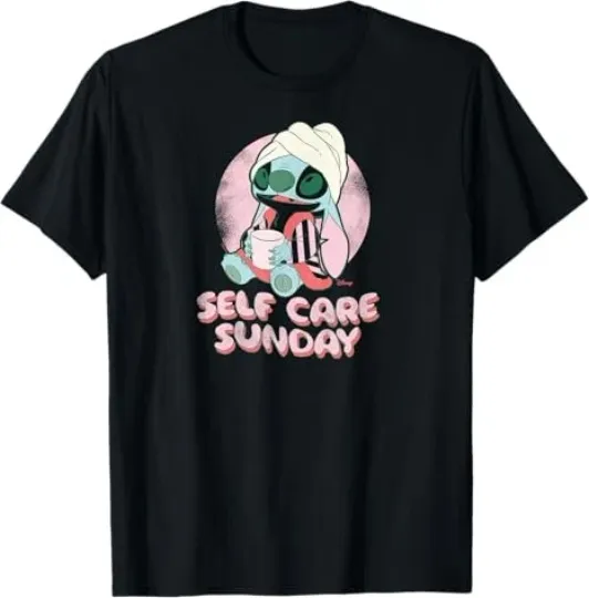 Discover Stitch Self Care Sunday T-Shirt Size S -5XL