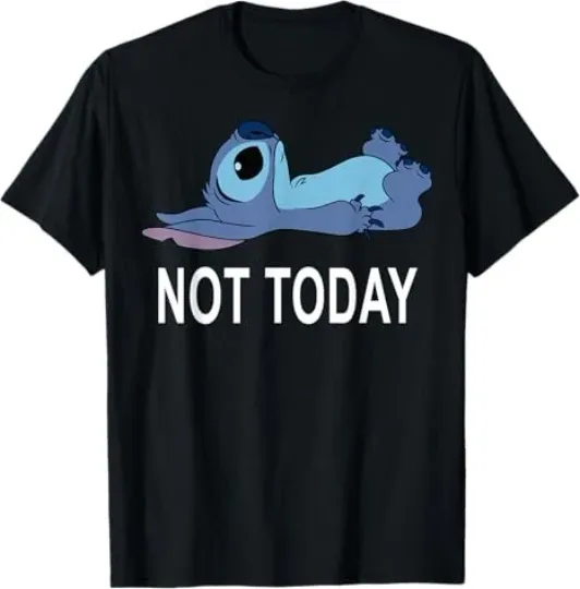 Discover Disney Lilo & Stitch Not Today Stitch T-Shirt Size S - 5XL