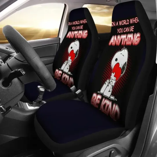 Discover Snoopy Car Seat Covers Limited Edition