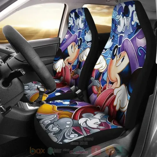 Discover Mickey Mouse Magician Car Seat Covers