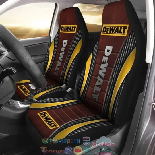 Discover Dewalt Ver 2 Car Seat Covers