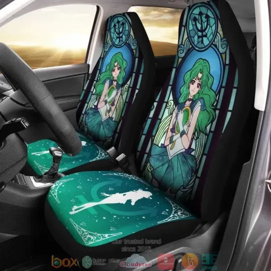 Sailor Neptune Sailor Moon Anime Car Seat Covers
