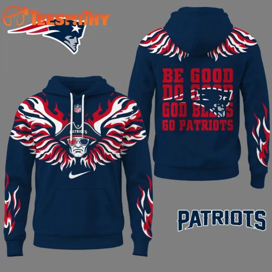 Discover NewEngland Patriot 2025 football Fire Wings 3D Hoodie S-5XL