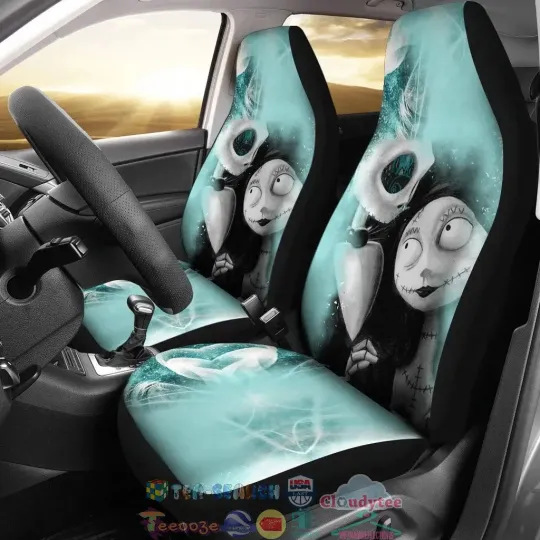 Discover Jack And Sally Car Seat Covers