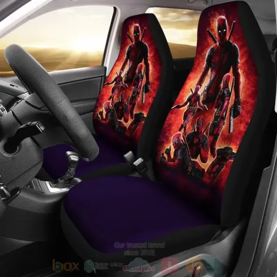 Deadpool X-Men Car Seat Covers
