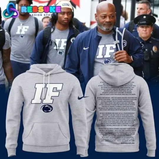 Penn State Nittany Lion Football IF Limited Edition 3D Hoodie S-5XL