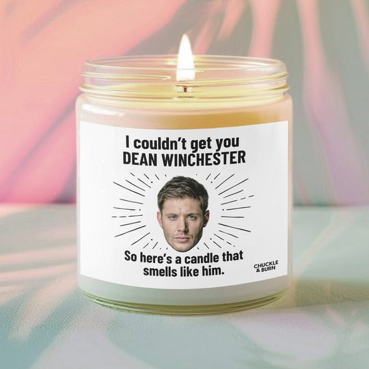 Discover Dean Winchester Scented Candle | Fandom Inspired Candle for Fans and Friends