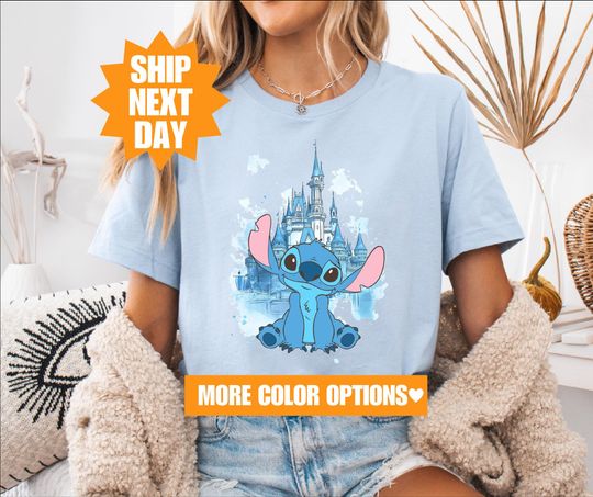 Discover Stitch Shirt, Disney Stitch Shirt, Disney Castle Shirt, Magic Kingdom Shirt