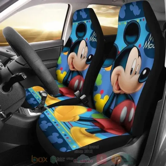 Discover Mickey Mouse Disney Cartoon Car Seat Covers