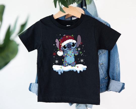 Discover Stitch Christmas Shirt, Disney Christmas Shirt, Christmas Gift, New Year Shirt