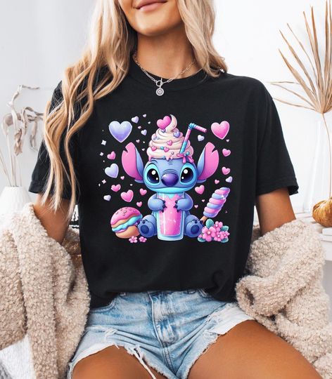 Discover Disney Stitch Snack Shirt, Disney Stitch Shirt, Disneyland Shirt