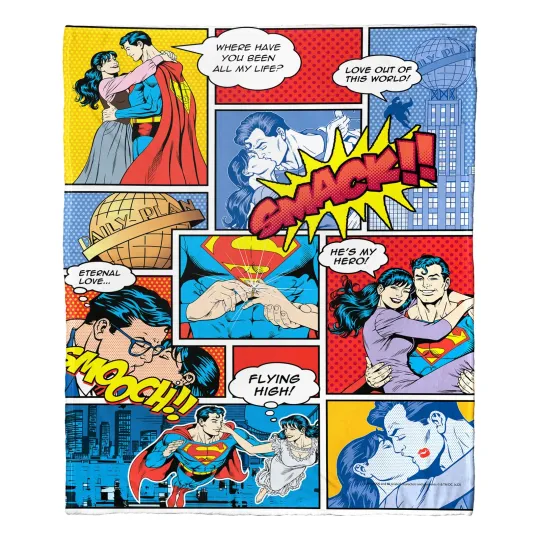 Discover Lois Comic Panels Disneyland Christmas Holiday Fleece Blanket