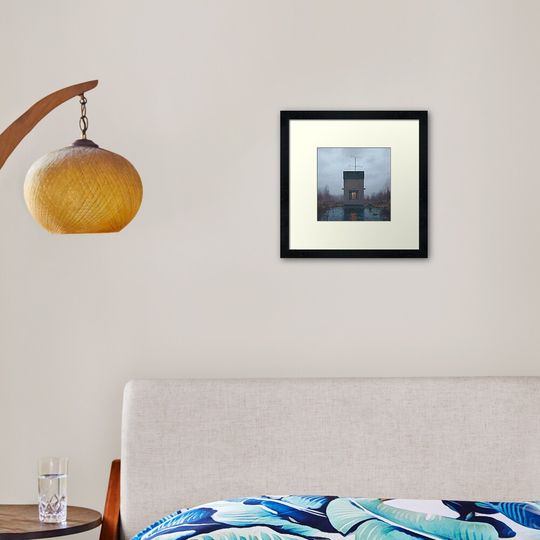 Discover The Booth Framed Art Print