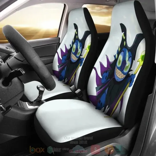 Maleficent Stitch Car Seat Covers