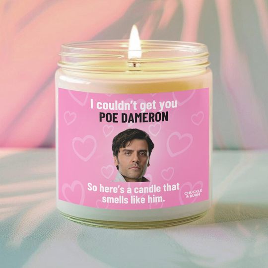 Discover Poe Dameron Scented Candle - Star Wars Inspired Gift for Fans