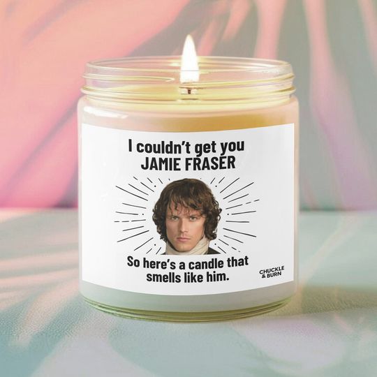 Discover Scented Candle Inspired by Jamie Fraser for Outlander Fans