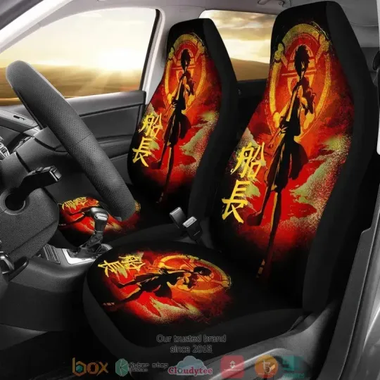 Discover Lu'ffy OP Anime Japan Car Seat Covers Limited Edition