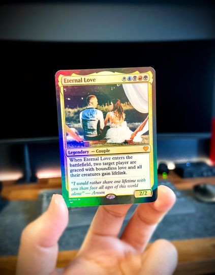 Discover Custom Magic: The Gathering Style Acrylic Cards - Standard & Foil