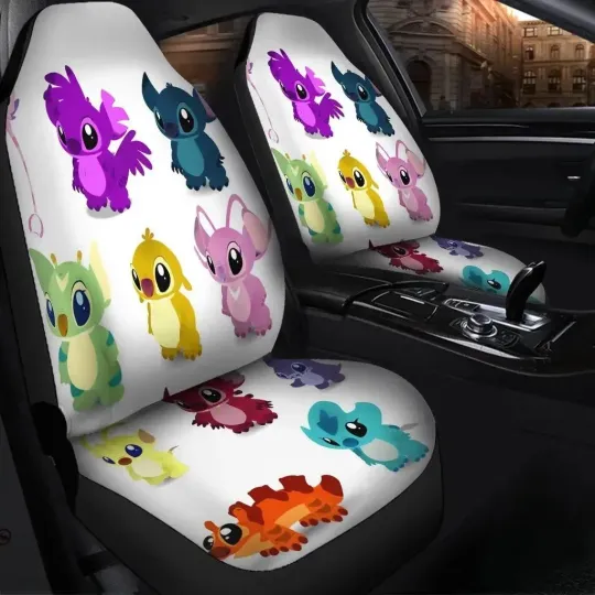 Discover Stitch Brother Lilo Car Seat Covers