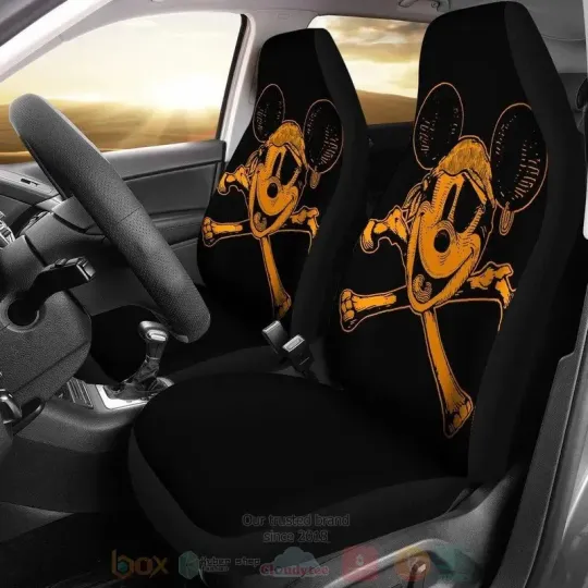 Discover Pirates Of The Caribbean Mice Mickey Disney Car Seat Covers