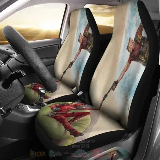 Deadpool Cable Funny Car Seat Covers