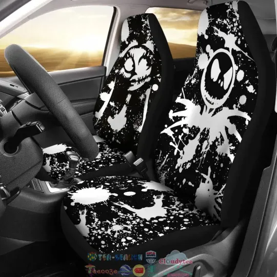 Discover Jack And Sally Ver 2 Car Seat Covers