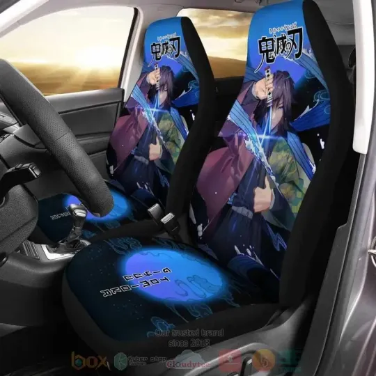 Discover Giyu Tomioka demon Kimetsu No Yaiba Car Seat Covers Limited Edition