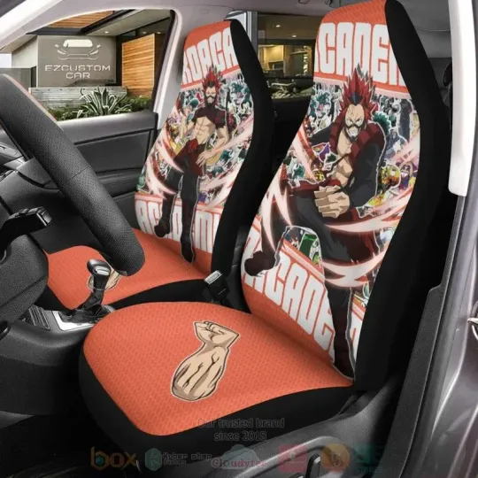 Discover Eijiro Kirishima Hero Anime Anime Car Seat Covers Limited Edition