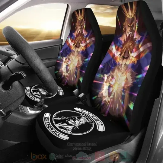 All Might One For All Hero Anime Anime Car Seat Covers