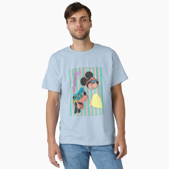 Discover Summer Time Vibes Classic T-Shirt