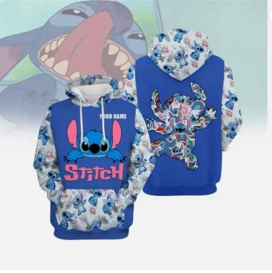 Discover Custom Stitch 3D Christmas Hoodie