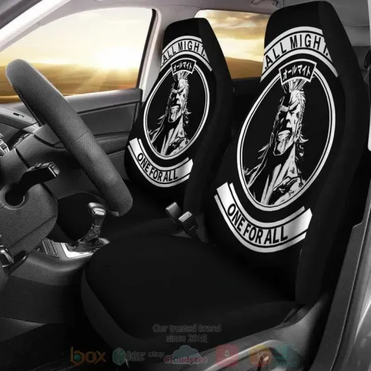 All Might One For All Logo Hero Anime Anime Car Seat Covers