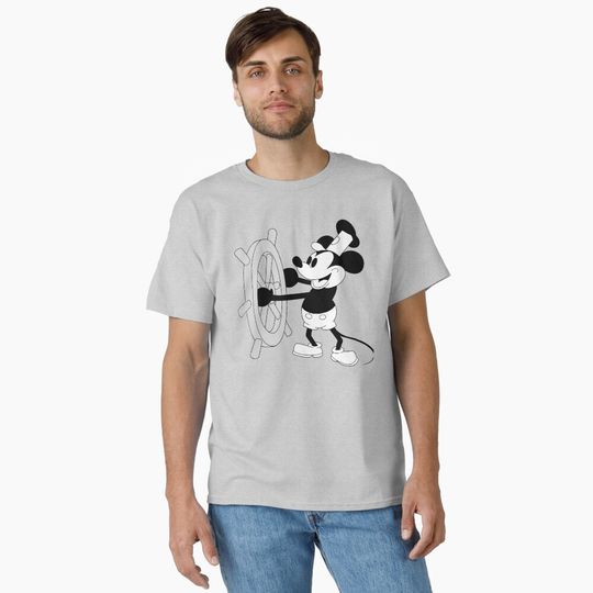 Discover Steamboat Willie Classic T-Shirt