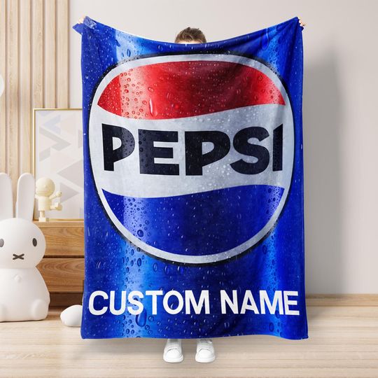Discover Personalized Pepsi Fleece Blanket, Pepsi Lover Gift