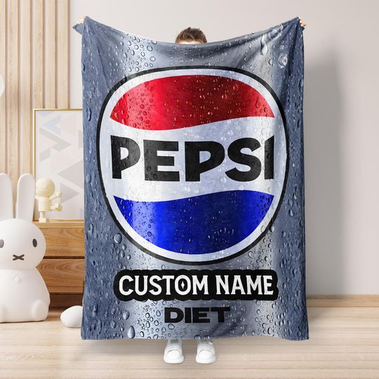 Discover Personalized Pepsi Blanket, Pepsi Lover Gift