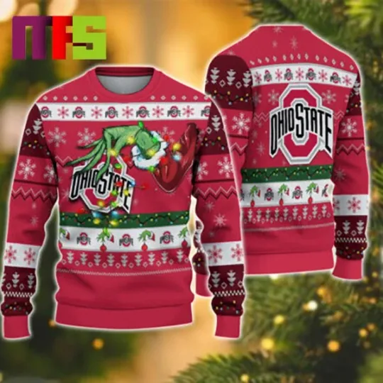 Discover funny character Stole Ohio State Buckeye Funny Best For Holiday Christmas Ugly Sweater