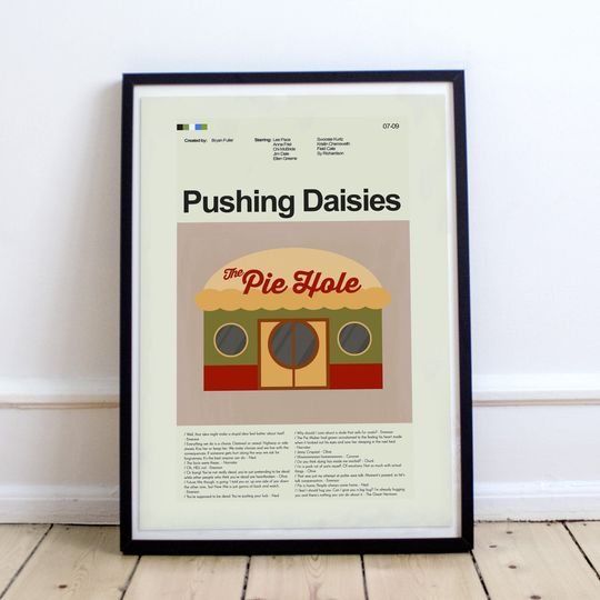 Discover Pushing Daisies - The Pie Hole | 12"x18" or 18"x24" Print only