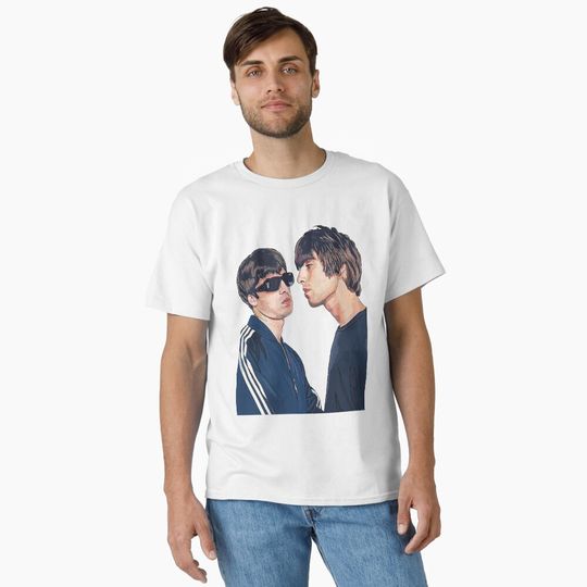 Discover Funny Gifts For Band Liam Gallagher Cool Graphic Gifts Classic T-Shirt