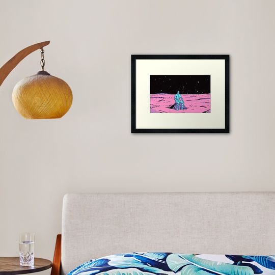Discover The Watchmen - Dr Manhattan Framed Art Print