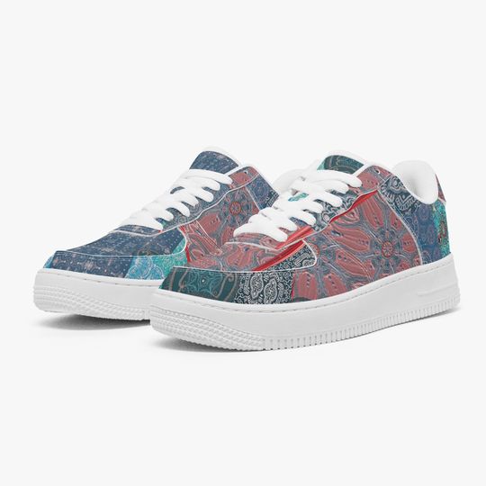 Discover Oriental Leather Low-Top Sneakers: Unisex Sports Shoes