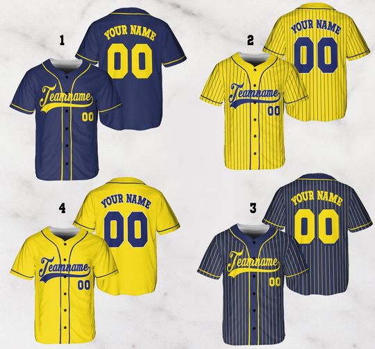 Discover Custom Retro Baseball Jersey: Personalized Cotton Game Day Shirt